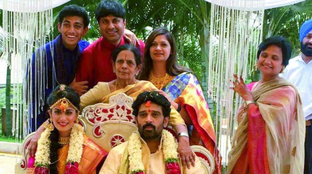 J. D. Chakravarthy With His Family