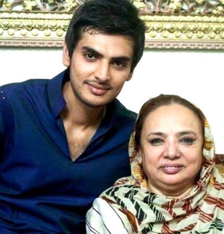 Yasir Shoro with his Mother